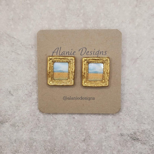 Intricate Gold Picture Frame Detailed Studs (Style 2)